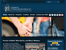 Tablet Screenshot of christianbroadcasting.org